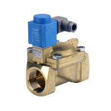 Danfoss Електромагнітний клапан, EV220B, Функція: НЗ, G, 1 1/2, 24.00 м³/год, NBR 032U458516