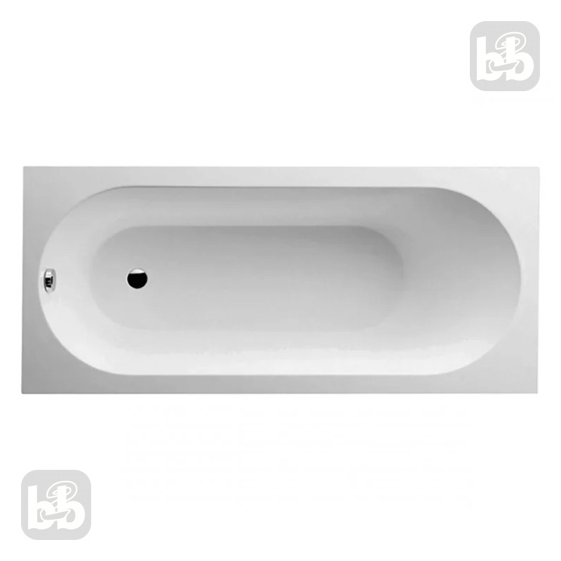VILLEROY & BOCH OBERON ванна 160*75 см в комплектi з нiжками, (UBQ160OBE2V-01)