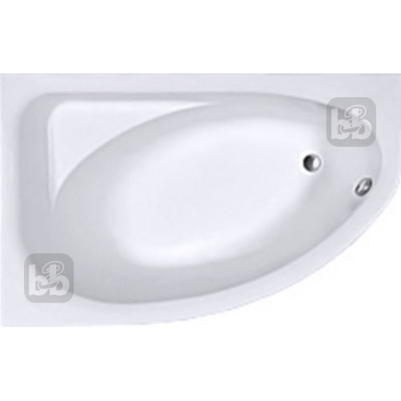 KOLO SPRING ванна акрилова ліва 160 * 100 біла з ніжками, Украина (XWA3061000)