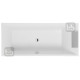 VILLEROY & BOCH SQUARO ванна 180*80см в комплектi з нiжками, (UBQ180SQR2V-01)