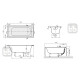 VILLEROY & BOCH OMNIA ARCHITECTURA-ванна 140*70см, (UBA147ARA2V-01)