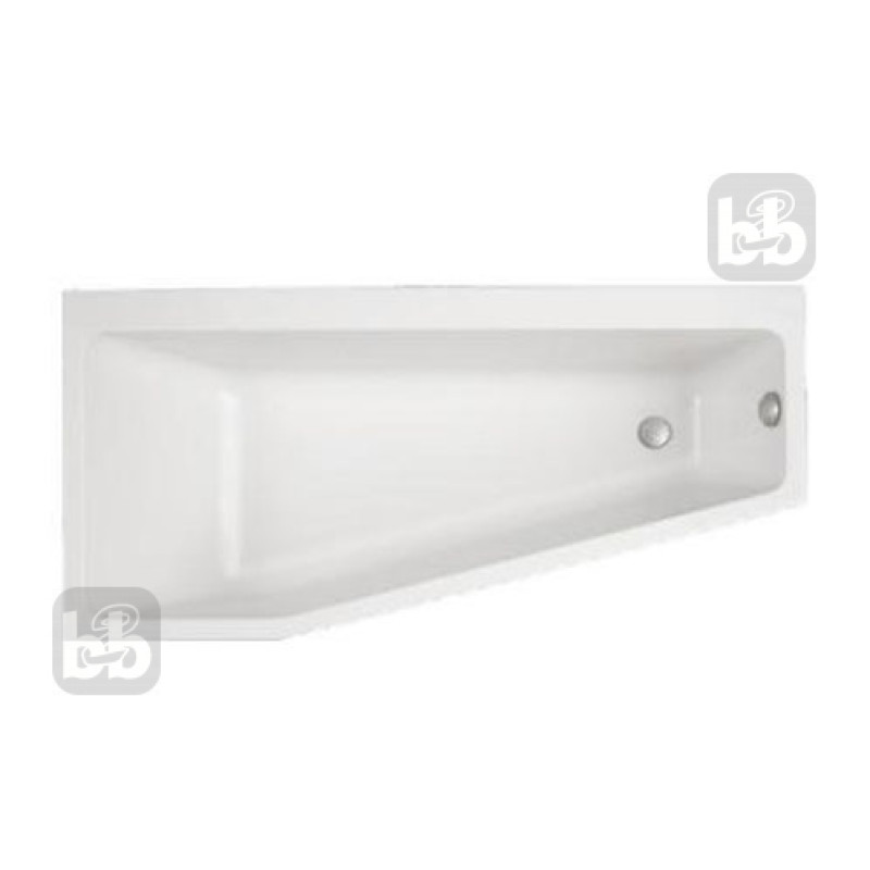 VILLEROY & BOCH SUBWAY ванна ліва, 170*80см, колір white (alpin), (UBA178SUB3LIV-01)
