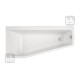 VILLEROY & BOCH SUBWAY ванна ліва, 170*80см, колір white (alpin), (UBA178SUB3LIV-01)