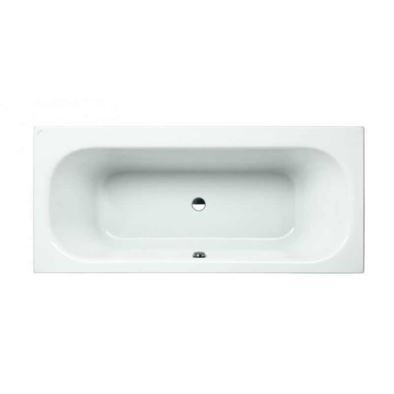 Laufen SOLUTIONS ванна акрилова 170х75х63 вбудовується, без рами, з алюм. профілем для ніжок, без панелі, біла,