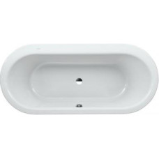 Laufen SOLUTIONS ванна овальна 1800*800*460мм, вбудована версiя, без рами, без панелi, з алюмiн.профiлем для нiжок,