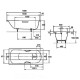 Kaldewei 112800010001 Mod.375-1 Saniform Plus Ванна 180х80