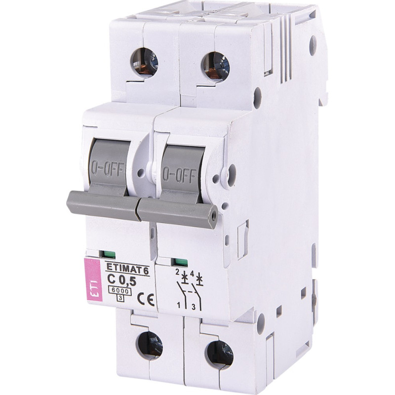 Altek Автом. вимикач ETIMAT 6 2p C 50А (6kA) (2112384)
