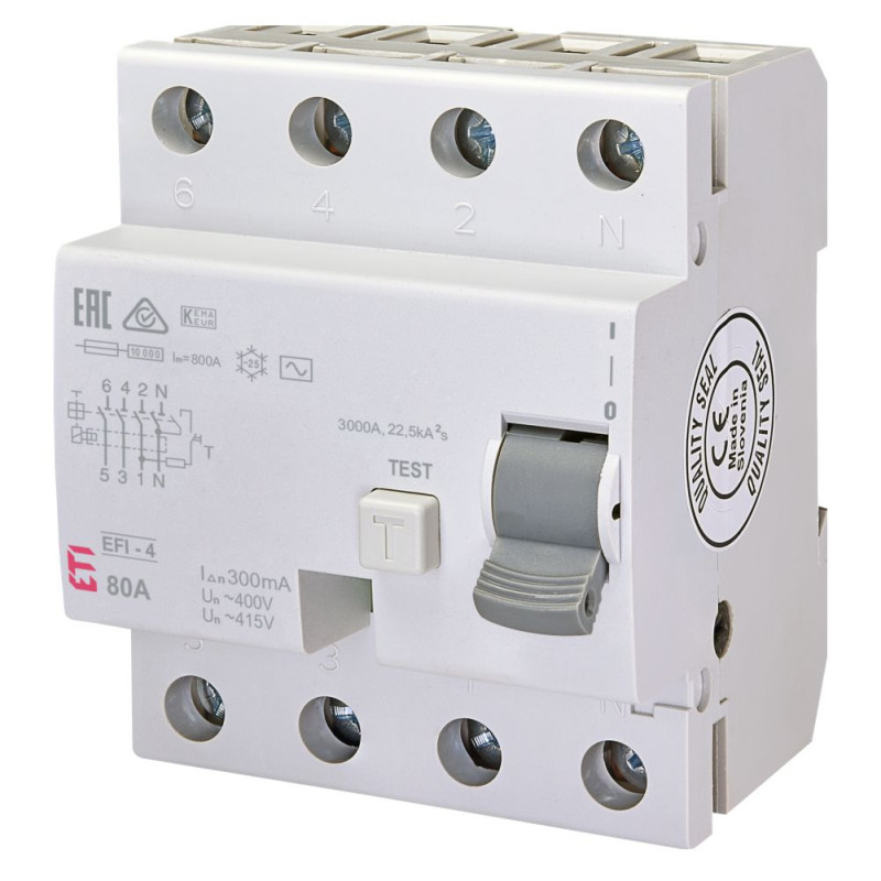 Altek Диф. реле EFI-4 80/0,3 AC (2112350)