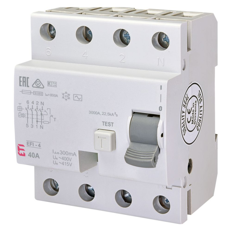 Altek Диф. реле EFI-4 40/0,3 AС (2111983)