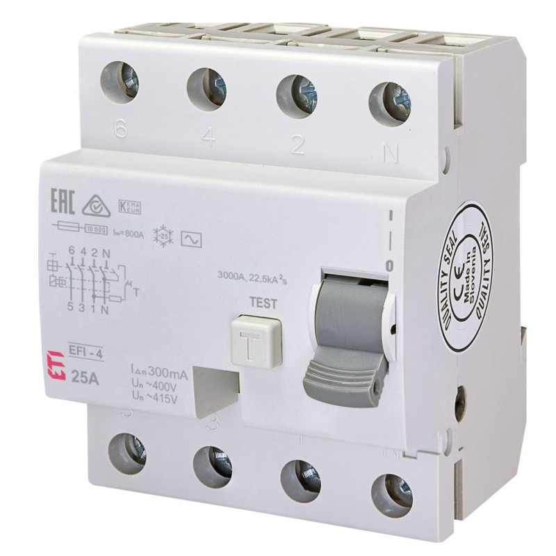 Altek Диф. реле EFI-4 25/0,3 AС (2111984)