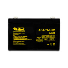 Altek Акумулятор ABT 7Ah 6V AGM (2114990)