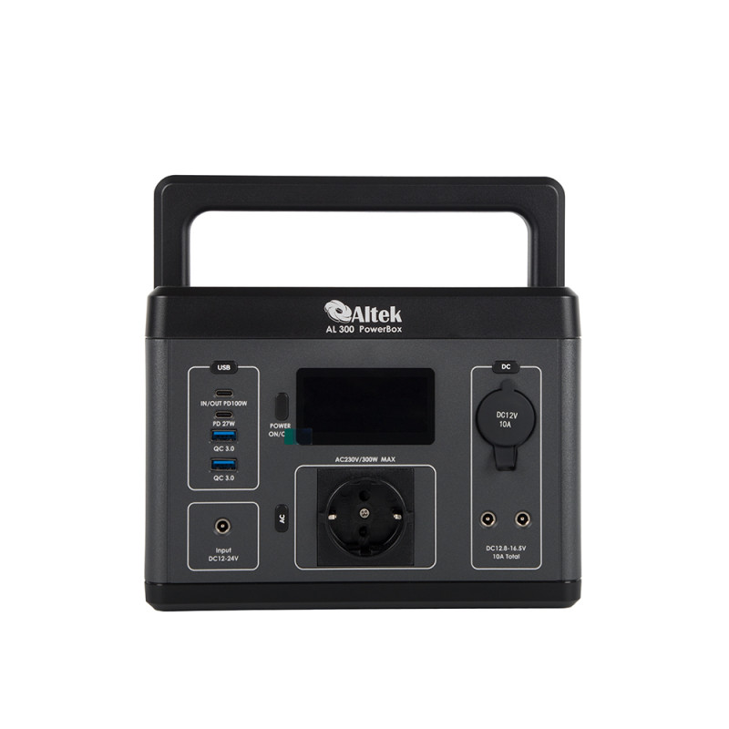 Altek Портативна зарядна станція PowerBox AL 300 (296 Вт·г)