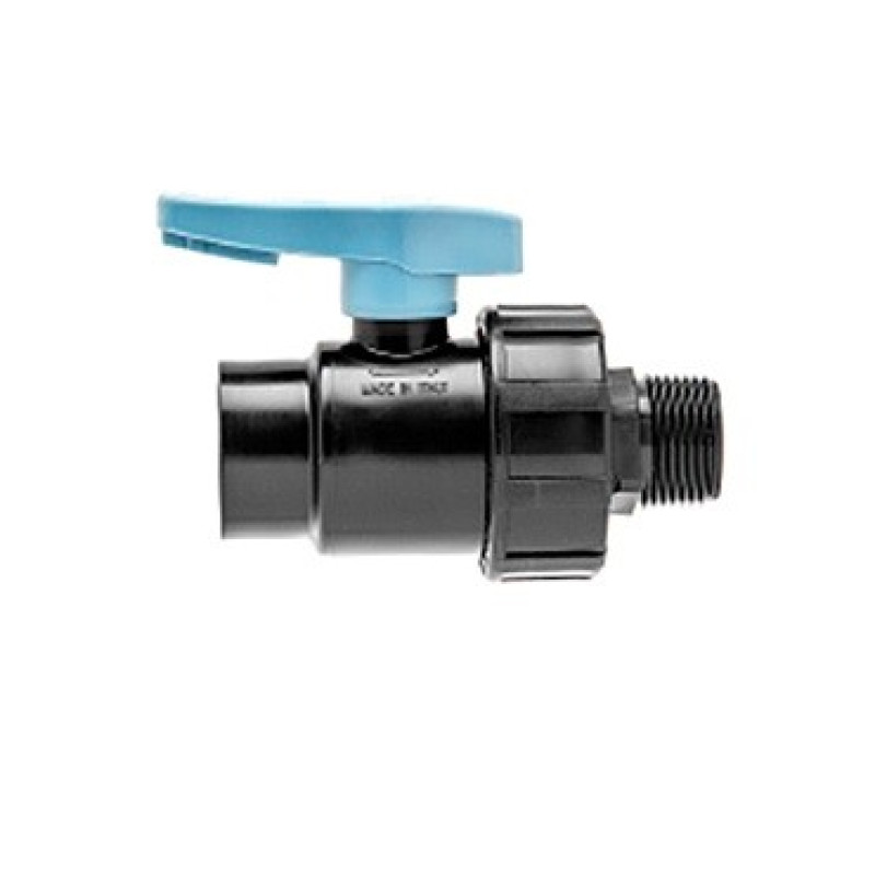 Кран з внутрішньо-зовнішньою різьбою Ду 1/2"х1/2" Unidelta (1075002002001)