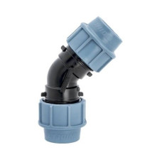 Коліно затискне Ду 25х45° Unidelta (1018025000001)