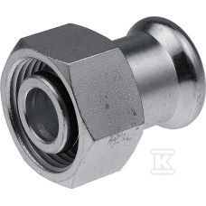 KAN-therm Steel соединитель с накидной гайкой press (для радиаторов VK) 18×G¾ (1509271001)