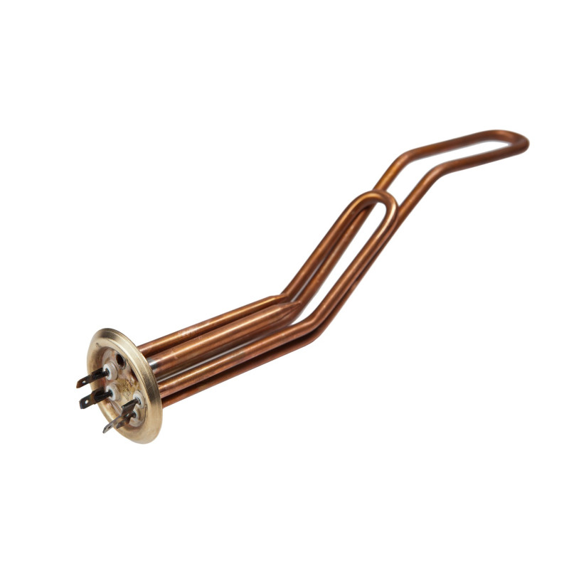 Tenko Тен 1,3+0,7 кВт мідь, гнутий, з трубками під 2 т/д, під анод М4