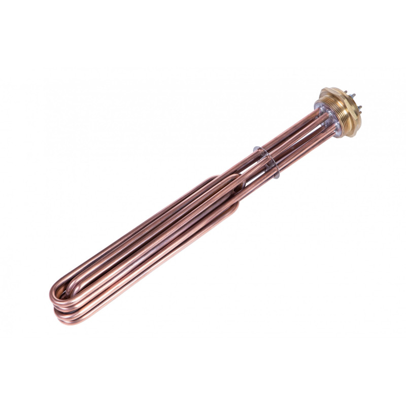 Tenko Блок ТЕНів потужністю 15,0 кВт/400 В (мідь) різьблення G 2" Н для котлів SMART