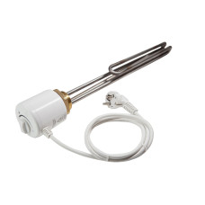 Tenko Тен 3,0 кВт, нарізь 1"1/4 ,гнутий,з термостатом, нерж.