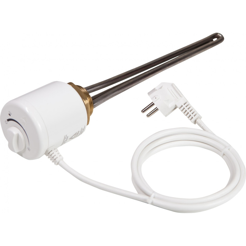 Tenko Тен RS-R 3,0 кВт, нарізь 1"1/4 ,прямий,з термостатом, нерж.