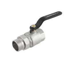 Raftec Кран кульовий з американкою BLACK PN20 ВН 1 1/2" DRBS5