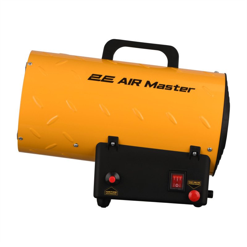 2E Теплова гармата газова, 15кВт, 150м кв, 420м куб/год, IPX4, жовтий (2E-GH15)