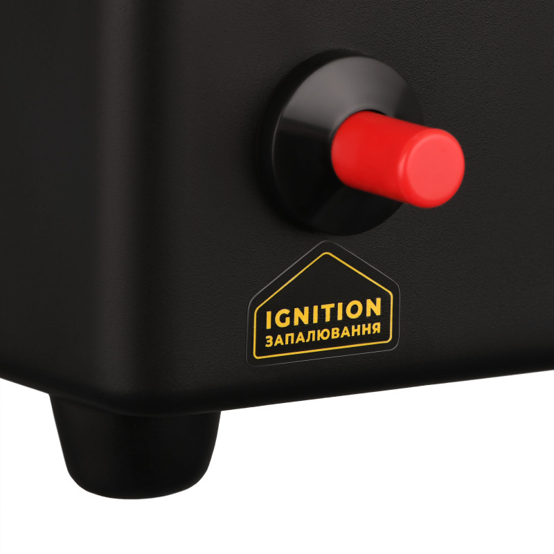 2E Теплова гармата газова, 15кВт, 150м кв, 420м куб/год, IPX4, жовтий (2E-GH15)