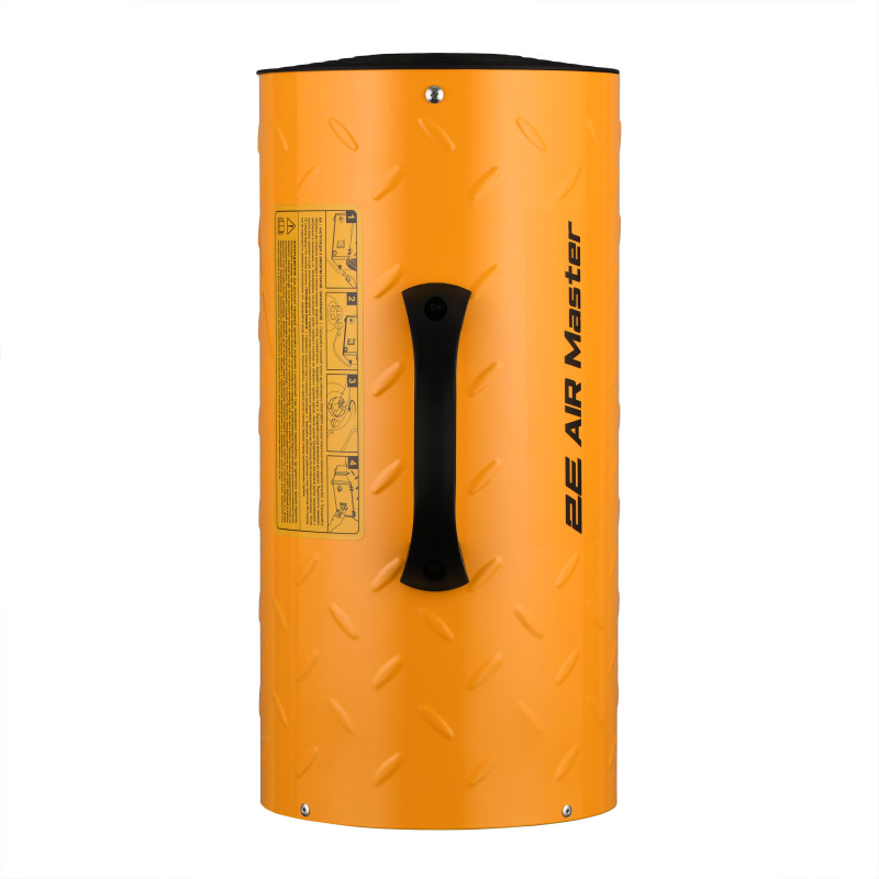 2E Теплова гармата газова, 30кВт, 300м кв, 750м куб/год, IPX4, жовтий (2E-GH30)