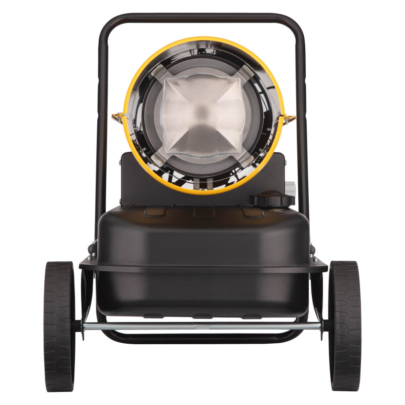 2E Теплова гармата дизель/гас, прямого нагріву, 30кВт, 380м кв, 750м куб/год, колеса, IPX4, жовтий (2E-DH30750)