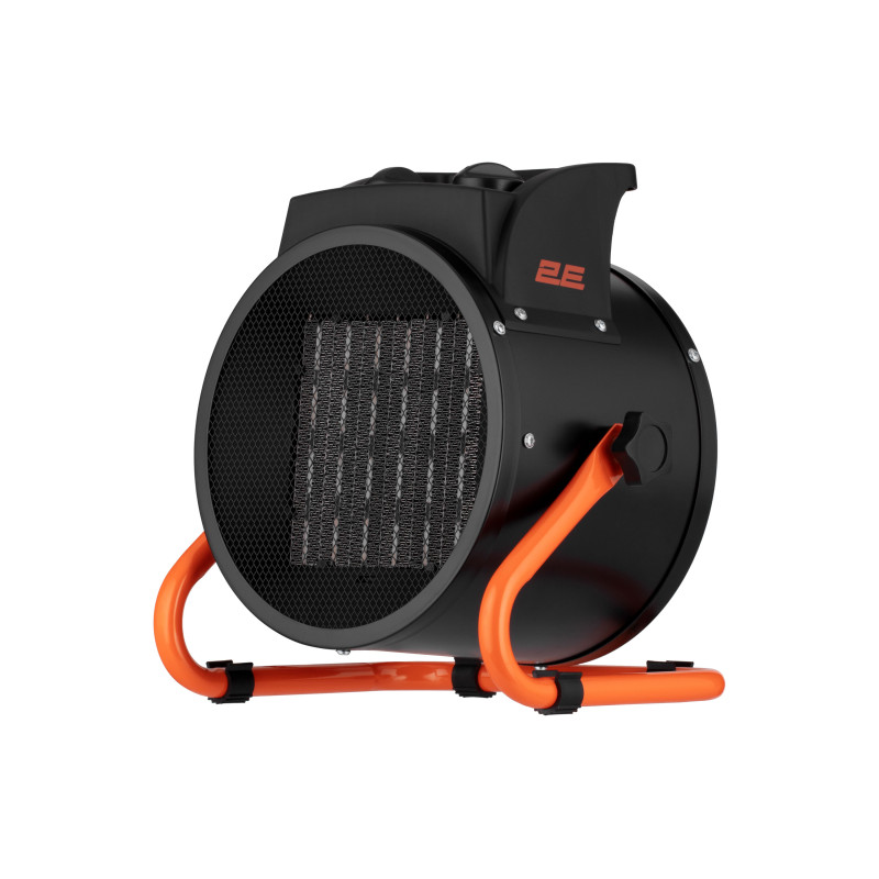 2E Теплова гармата електрична, 3кВт, 30м2, 280 м3/год, керамічний нагр.елемент (PTC), чорний (2E-AHC3000)