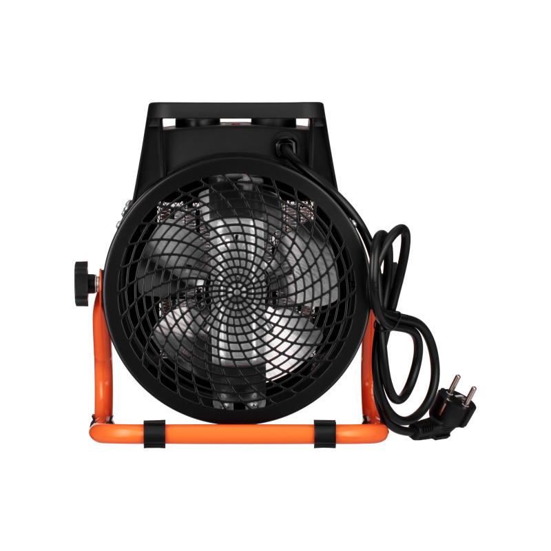 2E Теплова гармата електрична, 3кВт, 30м2, 280 м3/год, керамічний нагр.елемент (PTC), чорний (2E-AHC3000)