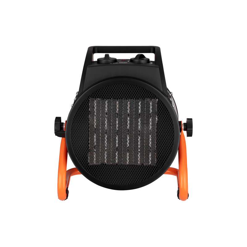 2E Теплова гармата електрична, 3кВт, 30м2, 280 м3/год, керамічний нагр.елемент (PTC), чорний (2E-AHC3000)