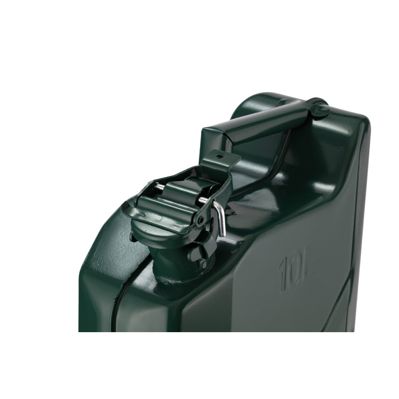 2E Каністра для палива JCM10V вертикальна, 10 л, метал, 0.6 мм, зелений, 2.3 кг (2E-JCM10V)