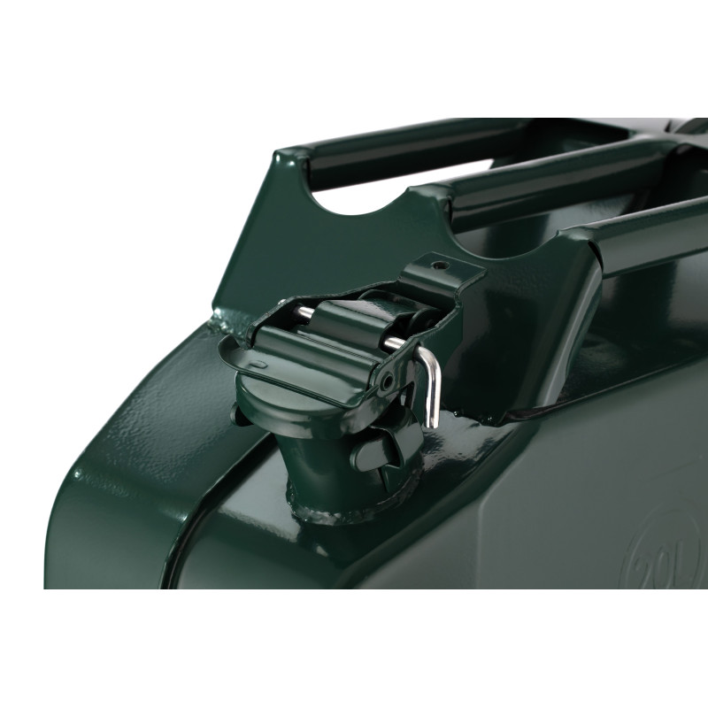 2E Каністра для палива 2E JCM20V вертикальна, 20 л, метал, 0.8 мм, зелений, 3.7 кг (2E-JCM20V)