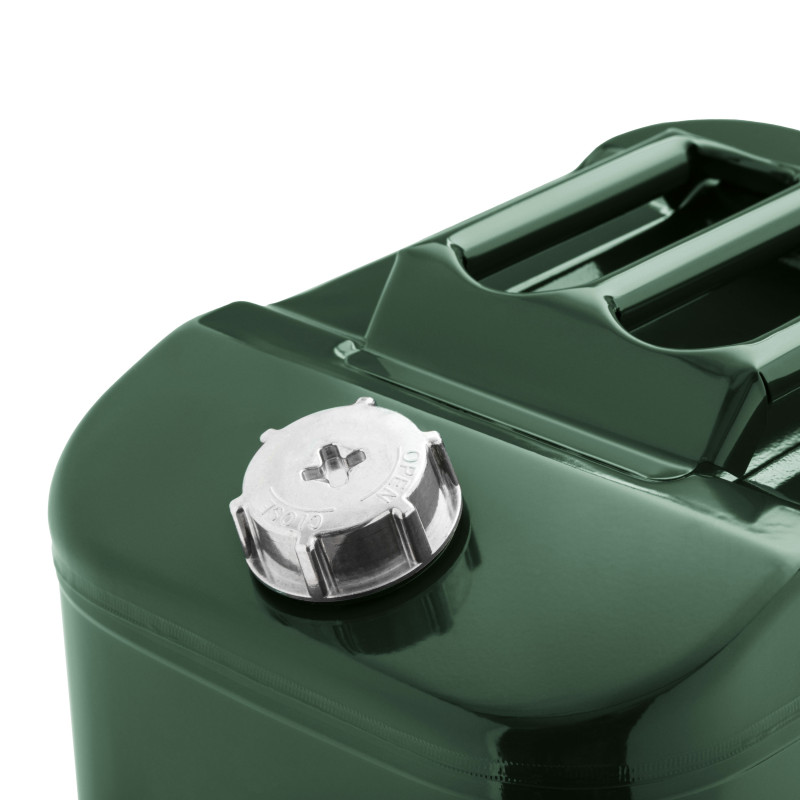 2E Каністра паливна вертикальна 30л метал 0.8мм, 3.3кг, зелений (2E-JCM30S)