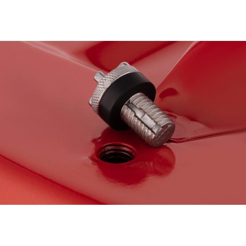 2E Каністра для палива JCM10H горизонтальна, 10 л, метал, 0.6 мм, червоний, 2.0 кг (2E-JCM10H)