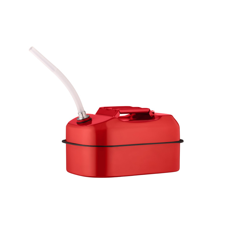 2E Каністра паливна горизонтальна 20л метал 0.8мм, 3.1кг, червоний (2E-JCM20H)