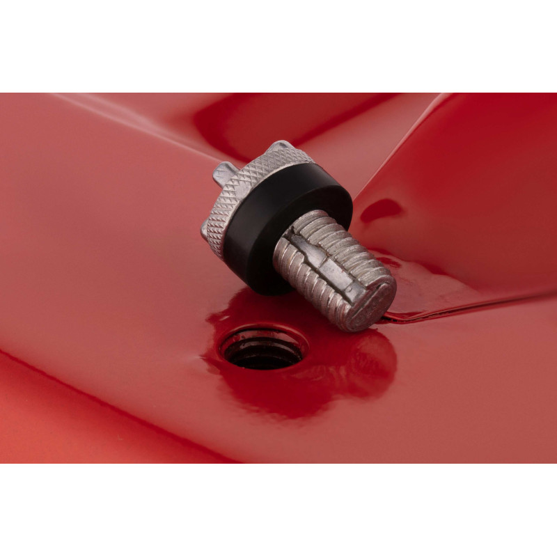 2E Каністра паливна горизонтальна 20л метал 0.8мм, 3.1кг, червоний (2E-JCM20H)