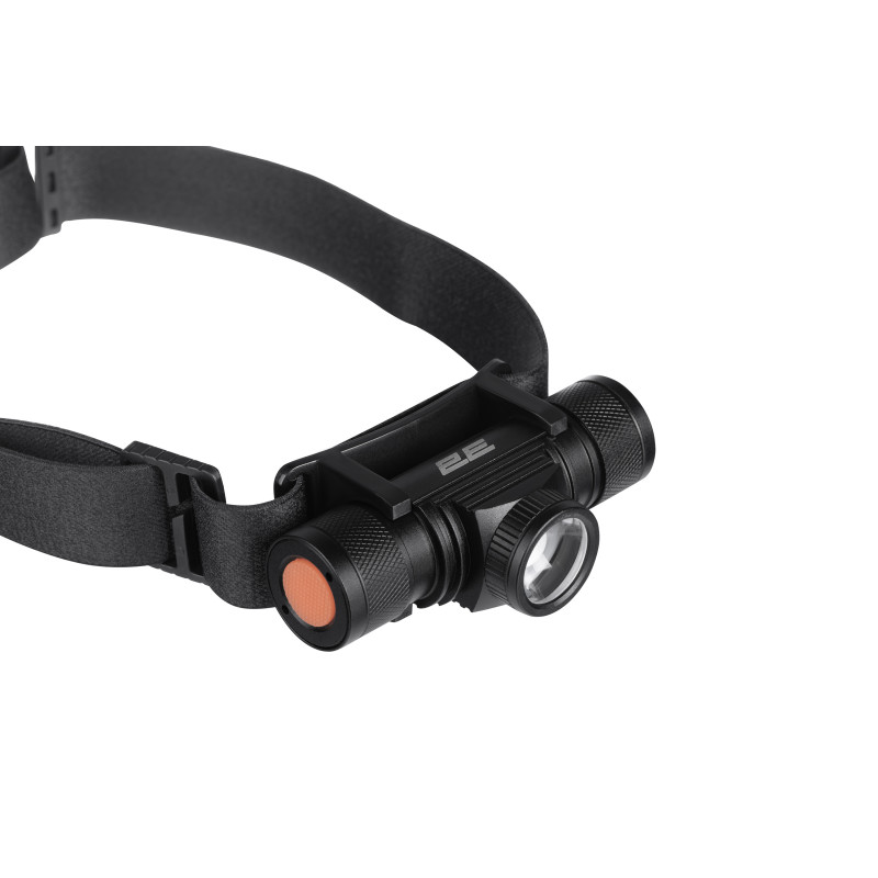 2E Ліхтар налобний акумуляторний HLBL1818, USB-C, 1800мА•год, 500лм, 5Вт, багаторежимний (2E-HLBL1818)