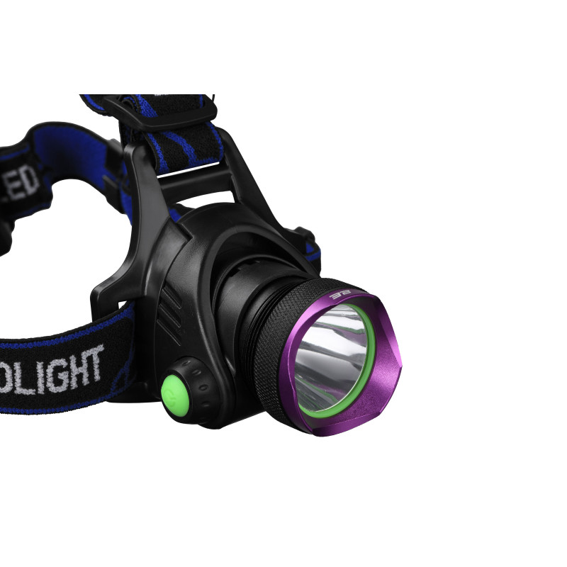 2E Ліхтар налобний акумуляторний HLBL1818 T6, Micro-USB, 1800мА•год, 230лм, 3 функції освітлення (2E-HLBL1818T6)