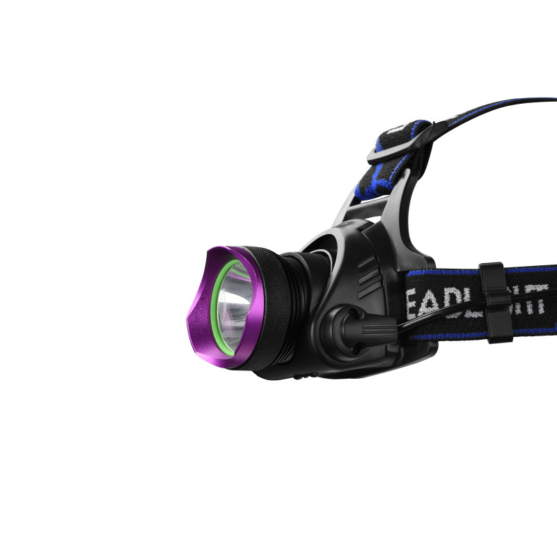 2E Ліхтар налобний акумуляторний HLBL1818 T6, Micro-USB, 1800мА•год, 230лм, 3 функції освітлення (2E-HLBL1818T6)