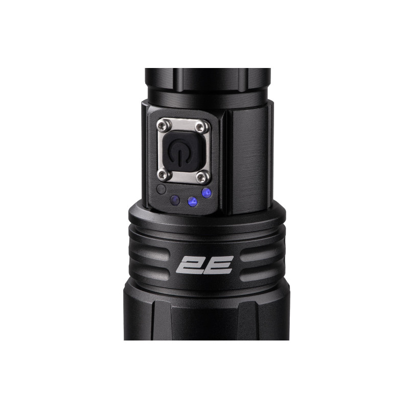 2E Ліхтар ручний акумуляторний FLBL1822 P70, USB-C, 2200мА•год, 1200лм, 20Вт, 5 функцій освітлення (2E-FLBL1822P70)