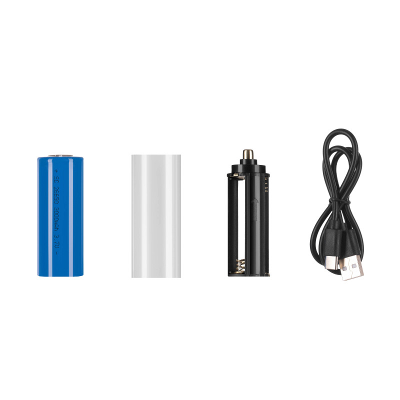 2E Ліхтар ручний акумуляторний FLYB2630, USB-C, 3000мА•год, 2000лм, 10Вт, 5 функцій освітлення (2E-FLYB2630)