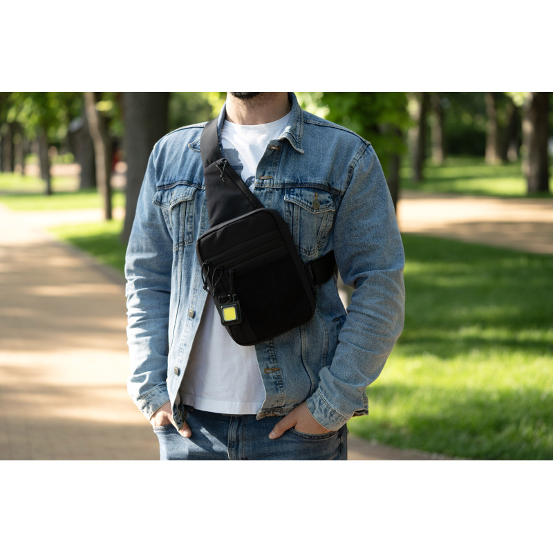 2E Ліхтар ручний акумуляторний PKYB605BI USB-C 500мА·год 500лм 3Вт 3 режими освітлення магніт IPX4 0.03кг (2E-PKYB605BI)