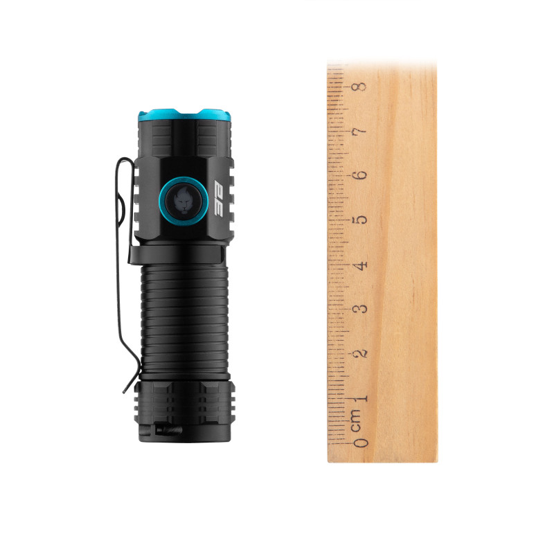 2E Ліхтар ручний акумуляторний PYB166BI USB-C 600мА·год 3000лм 20Вт 3 режими освітлення IPX4 0.05кг (2E-PYB166BI)