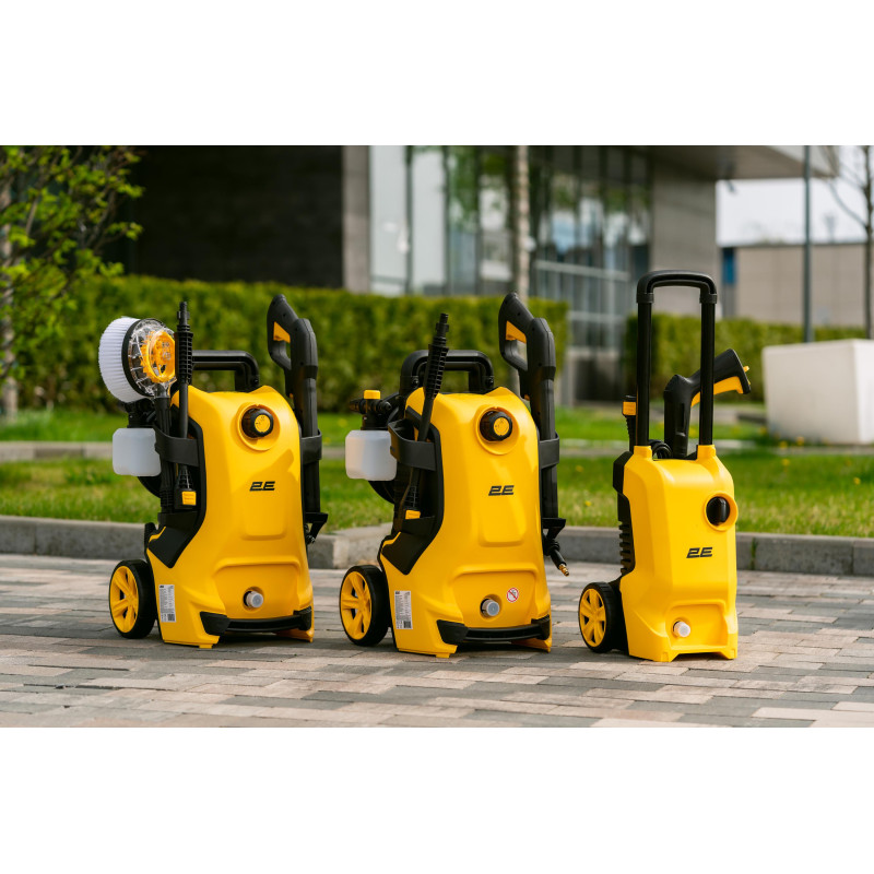 2E Мінімийка високого тиску AquaClean 140, 1800Вт, 140бар, 480л/год, шланг 6м, 6.06кг (2E-HPW1814)