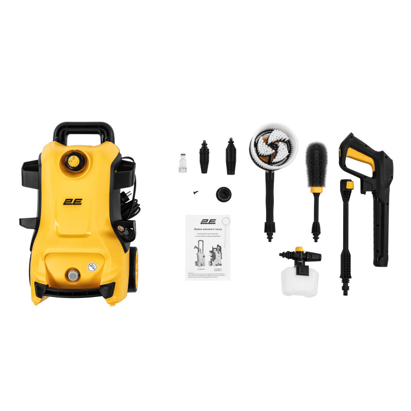 2E Мінімийка високого тиску AquaClean 175, 2400Вт, 175бар, 500л/год, шланг 10м, 10.35кг (2E-HPW2417)