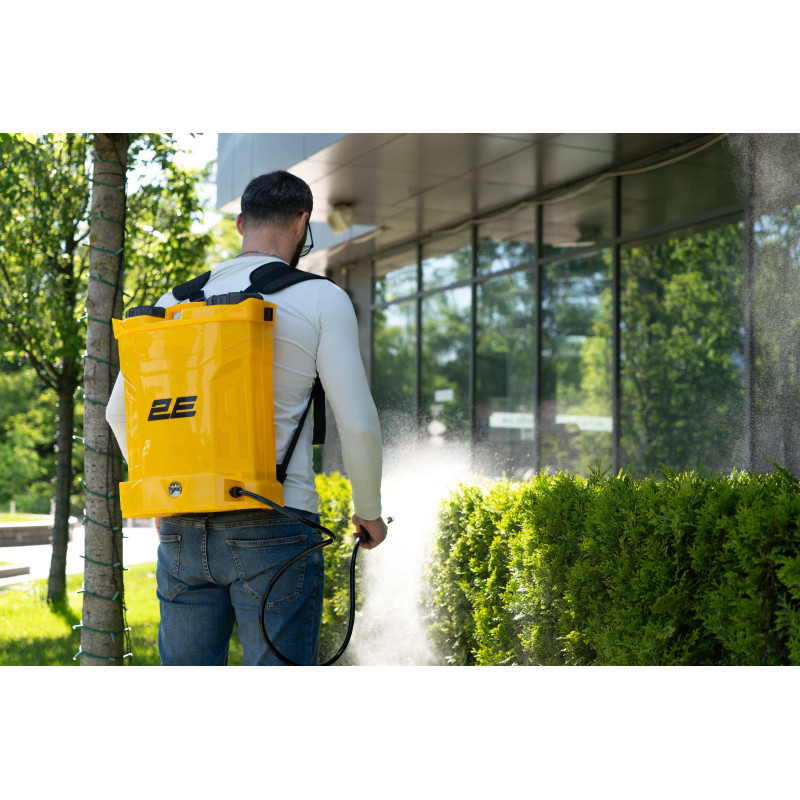 2E Обприскувач акумуляторний AquaSpray 12LR 12л 12В 1х8А·год 4.5бар 2.9л·хв 4.5кг вольтметр (2E-12LBS)