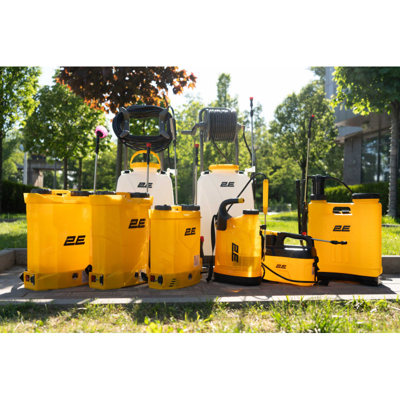 2E Обприскувач акумуляторний AquaSpray 12LR 12л 12В 1х8А·год 4.5бар 2.9л·хв 4.5кг вольтметр (2E-12LBS)
