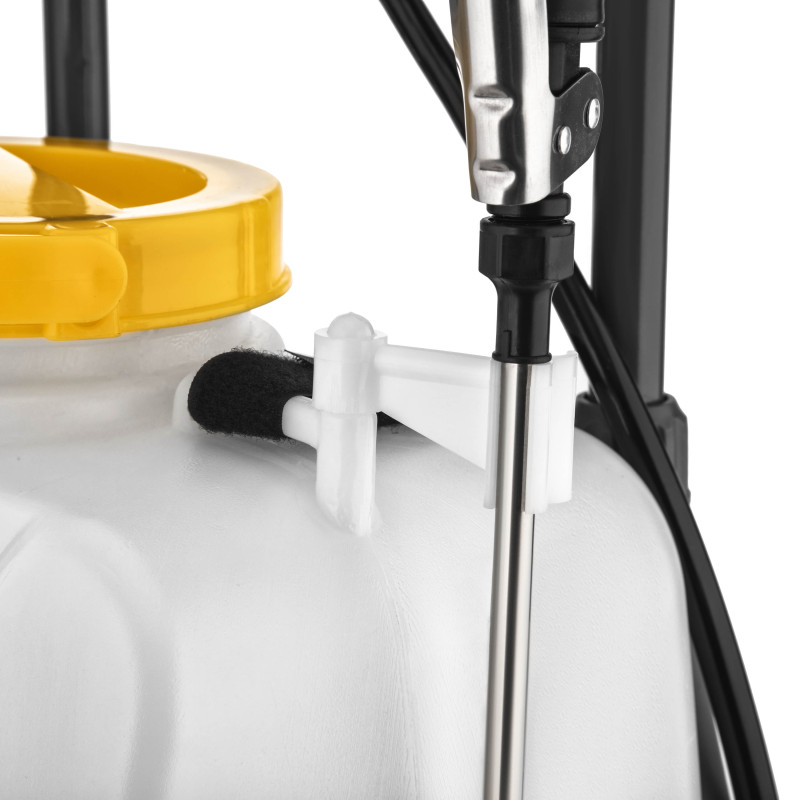 2E Обприскувач акумуляторний AquaSpray 40LR 40л 12В 1х12А·год 7бар 6л·хв 14.5кг вольтметр колеса шланг 15м (2E-40LWBS15)