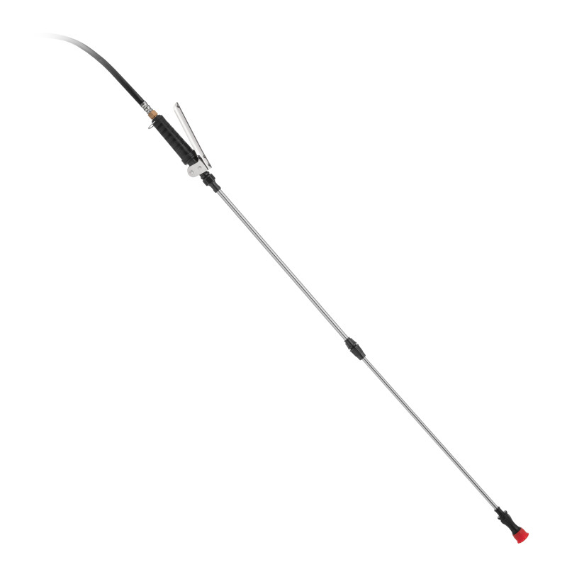 2E Обприскувач акумуляторний AquaSpray 40LR 40л 12В 1х12А·год 7бар 6л·хв 14.5кг вольтметр колеса шланг 15м (2E-40LWBS15)